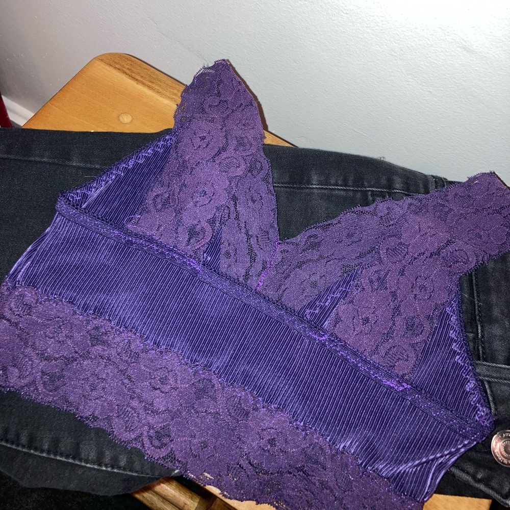Purple bralette - Picture 2 of 3